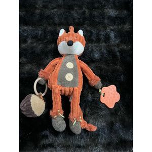 Jellycat Cordy Roy Fox Plush Activity Baby Toy Orange Corduroy Stuffed Lovey